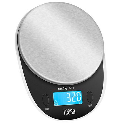 Cantar de Bucatarie TSA0808 Maxim 5KG Argintiu/Negru