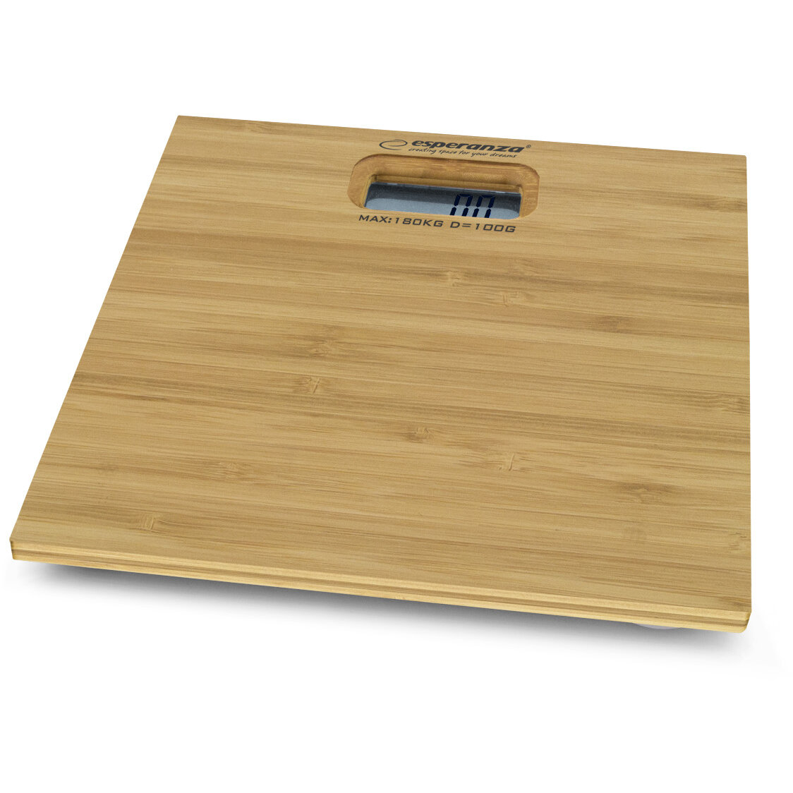 Cantar corporal EBS012 Electronic Square Black,White