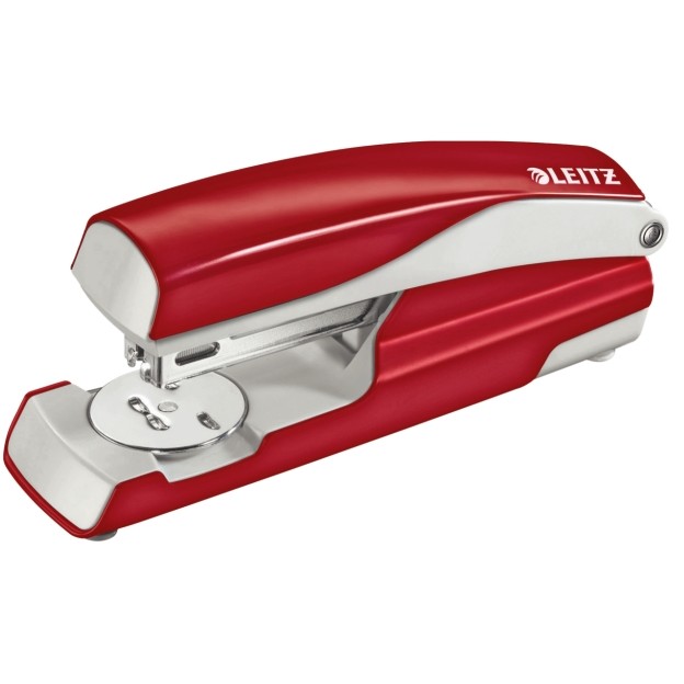 Capsator metalic, 30 coli, LEITZ 5502 - rosu