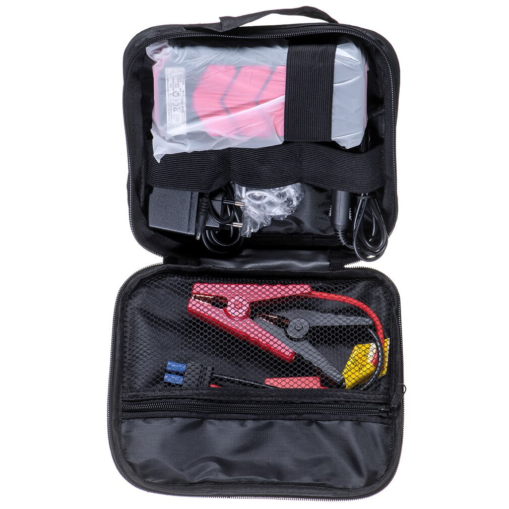 Car jump starter YATO YT-83081 car power bank 9000 mAh 9000 mAh Black, Orange