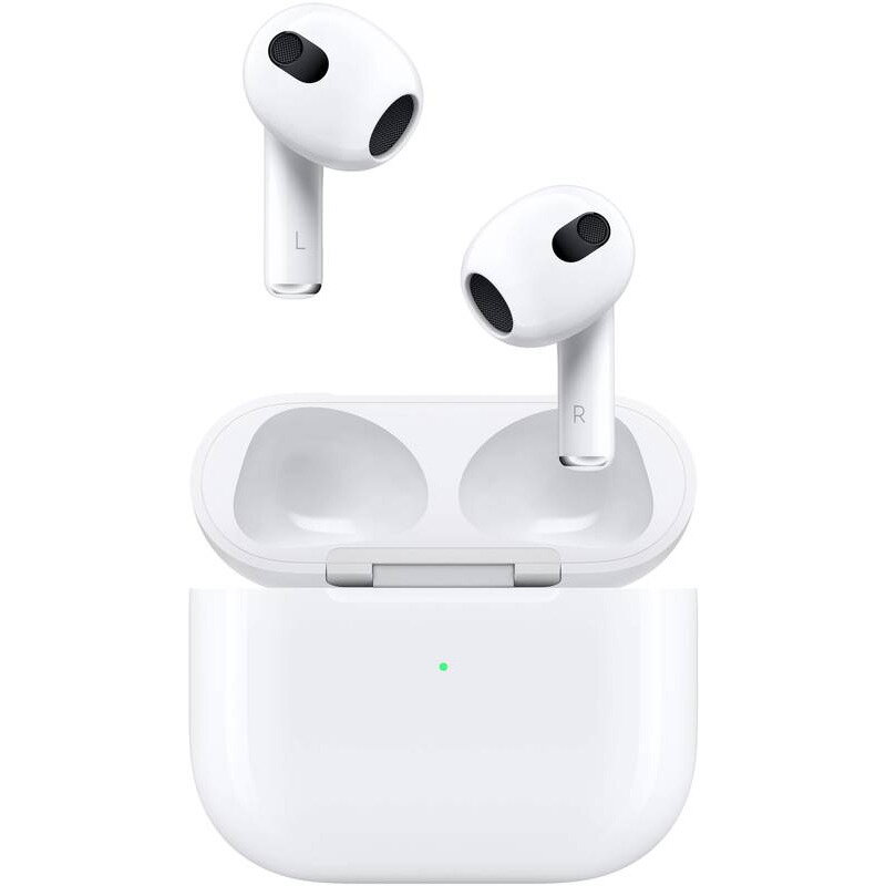 Casti Telefon AirPods3 Wireless Lightning Carcasa Incarcare Alb