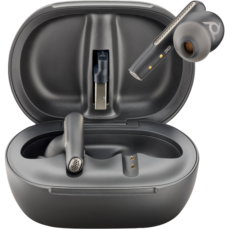 Casti Bluetooth Poly VFree 60+ CB Earbuds +BT700C +TSCHC