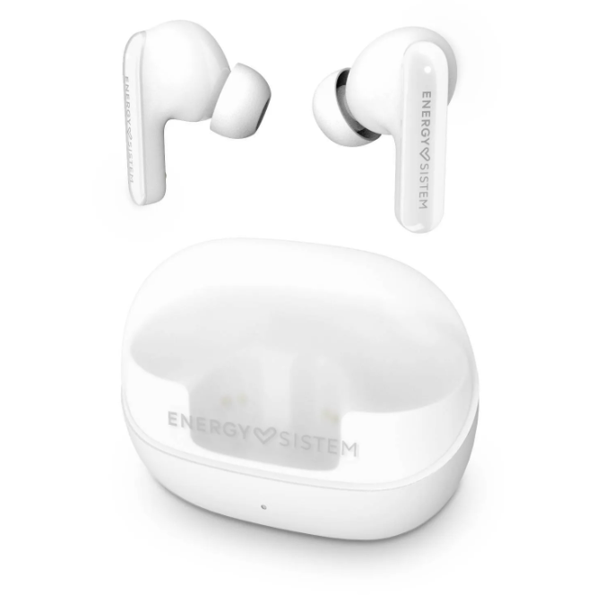 Casti Bluetooth Serenity ANC True Wireless Earphones, White
