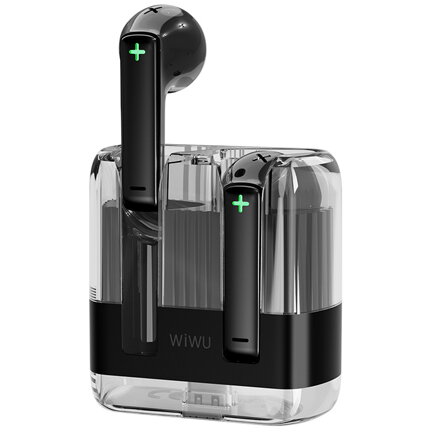 Casti Bluetooth 5.3 T21 TWS Negru