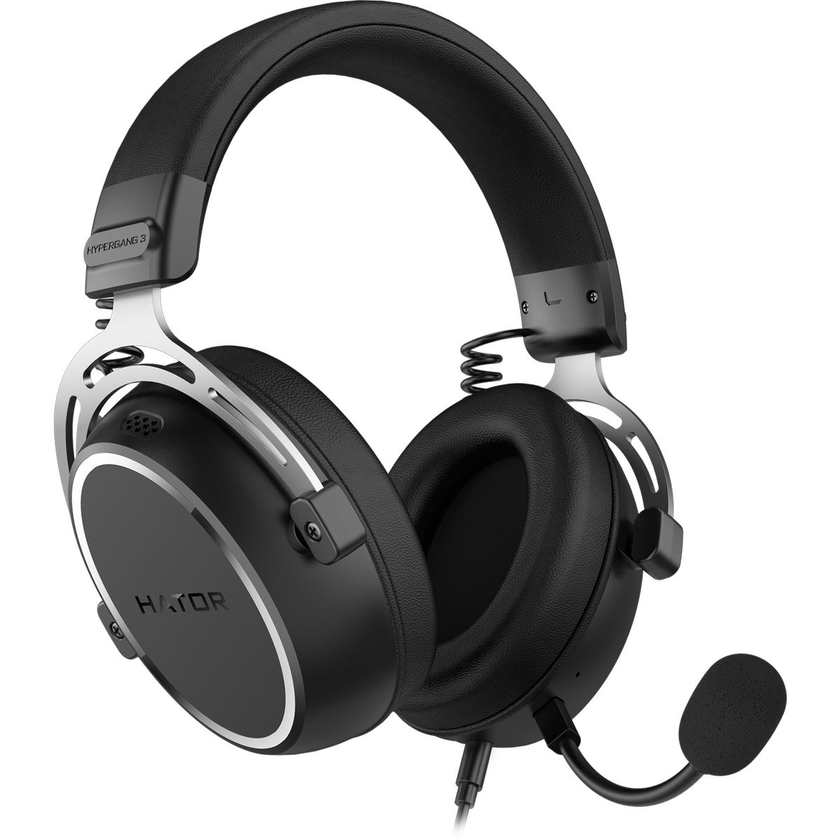 Casti Hypergang 3 cu Fir Negru