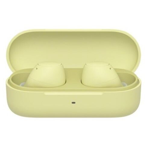 Casti Casti In-Ear Sony WF-C510Y, True Wireless, Conexiune multipunct, Incarcare rapida, Mod Ambient Sound, Microfon, Bluetooth, IPX4, Autonomie 11 ore, Galben