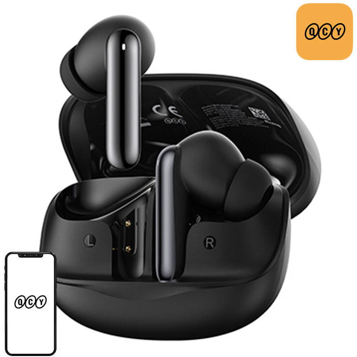 Casti Earphones TWS QCY MeloBuds HT12 (black)