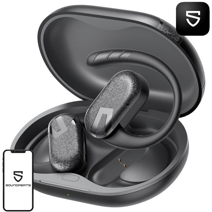Casti Earphones TWS Soundpeats Breezy (black)