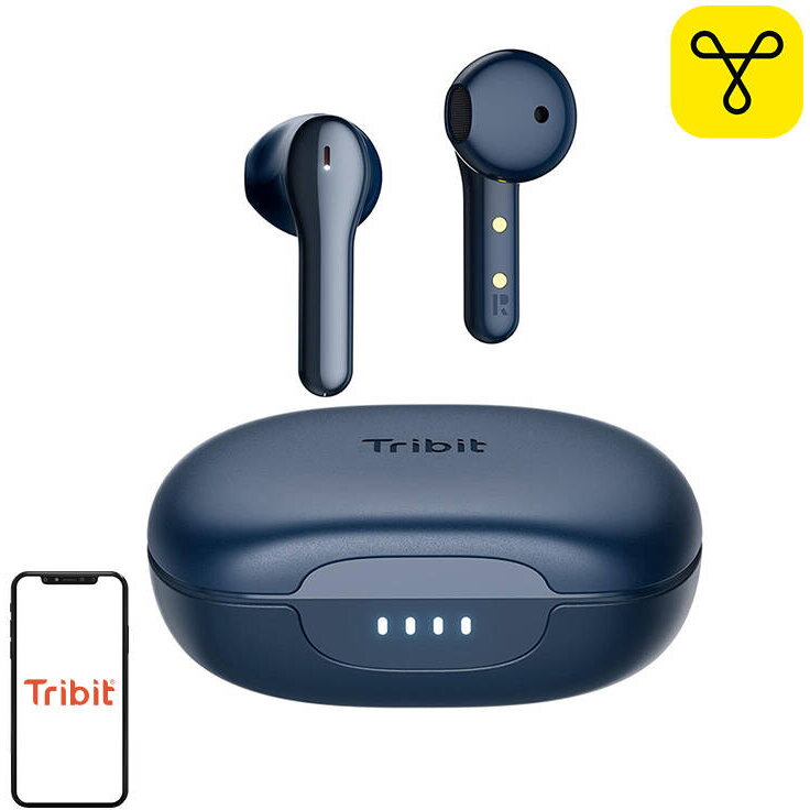 Casti Earphones TWS Tribit SolarBuds C2 BTH96R (black)