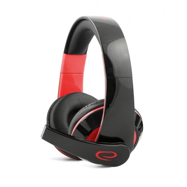 Casti EGH300R Black-Red