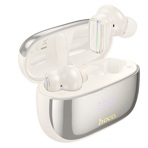 Casti  EQ20 Rhyme Headset Wireless In-Ear Calls/Music Bluetooth White