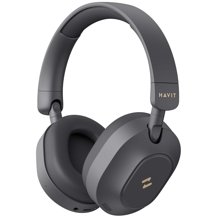 Casti  H668BT - BT cordless headphones, black