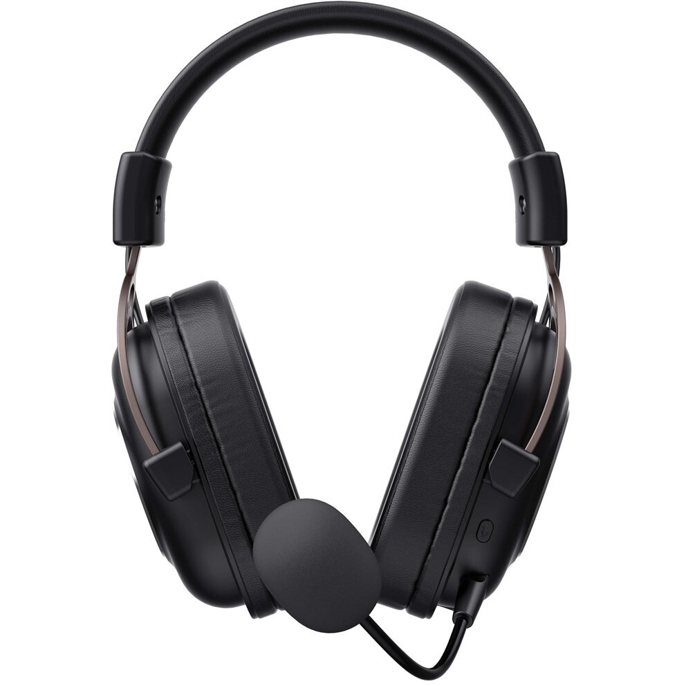 Casti Havit H2002YG - 2.4G gaming headphones (black and ochre)