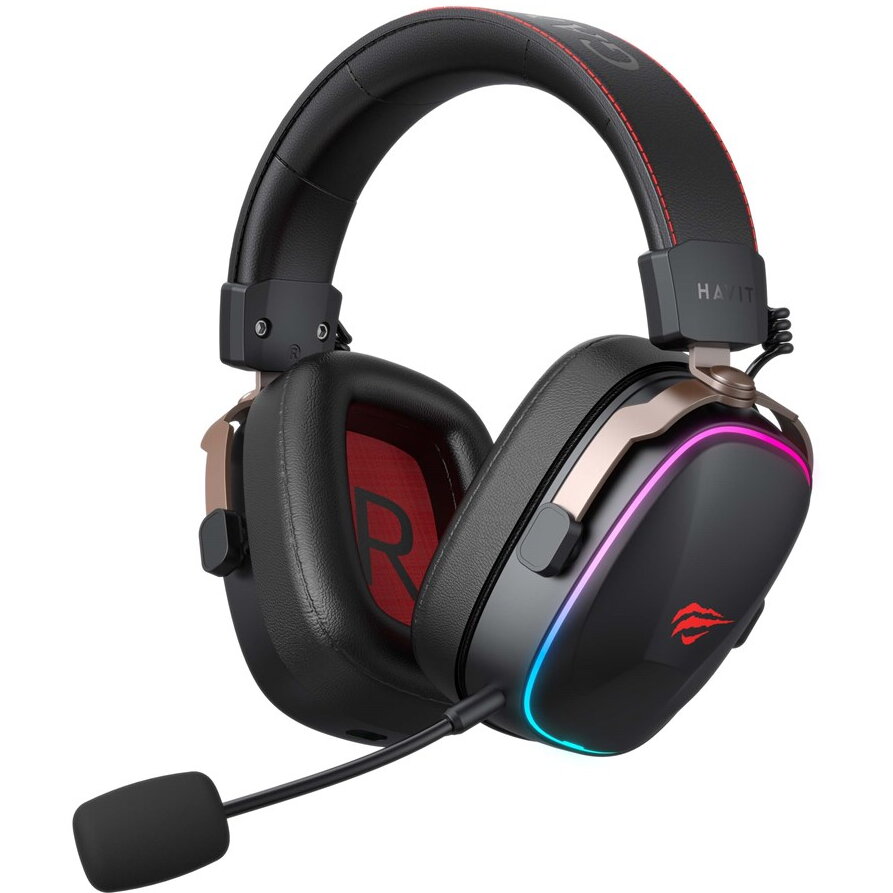 Casti Havit H2039BG Gaming headphones Red