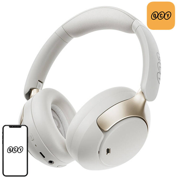 Casti headphones QCY H3 Pro (white)