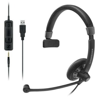 Casti IMPACT SC45 USB-A MS Mono