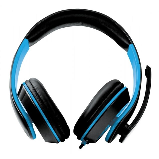 Casti Over-Head EGH300B Black-Blue