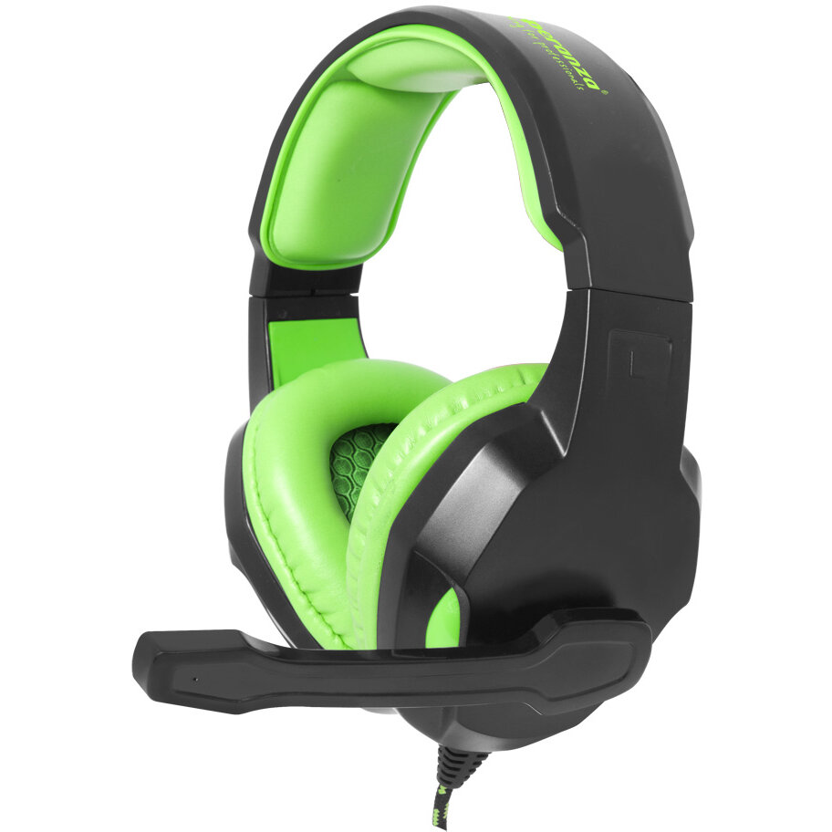 Casti Over-Head EGH350G Head-band Black,Green