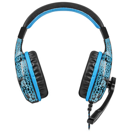 Casti Over-Head Gaming Fury Hellcat (Albastru)