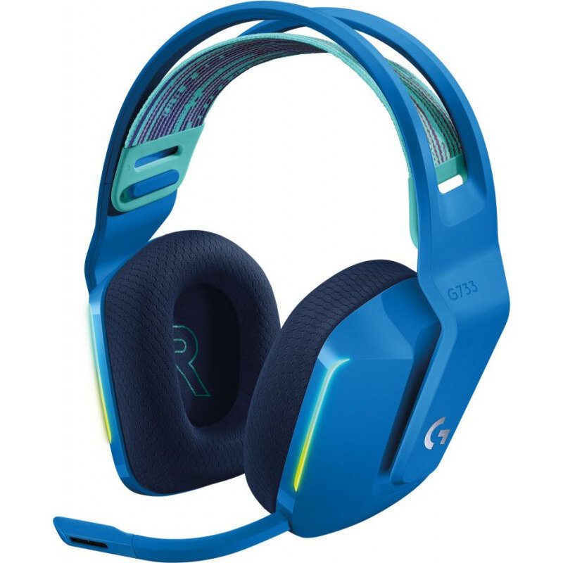 Casti Gaming Wireless G733 RGB Blue