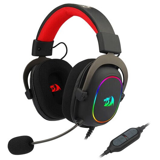 Casti Gaming ZeusX 7.1 RGB Negru