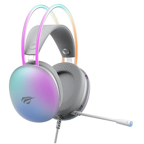 Casti Over-Head Havit H2037d gaming headphones (white)