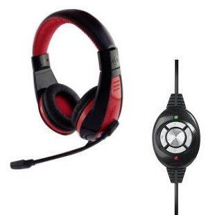 Casti Over-Head NEMESIS USB - Stereo USB headphones for gamers, cable remote control