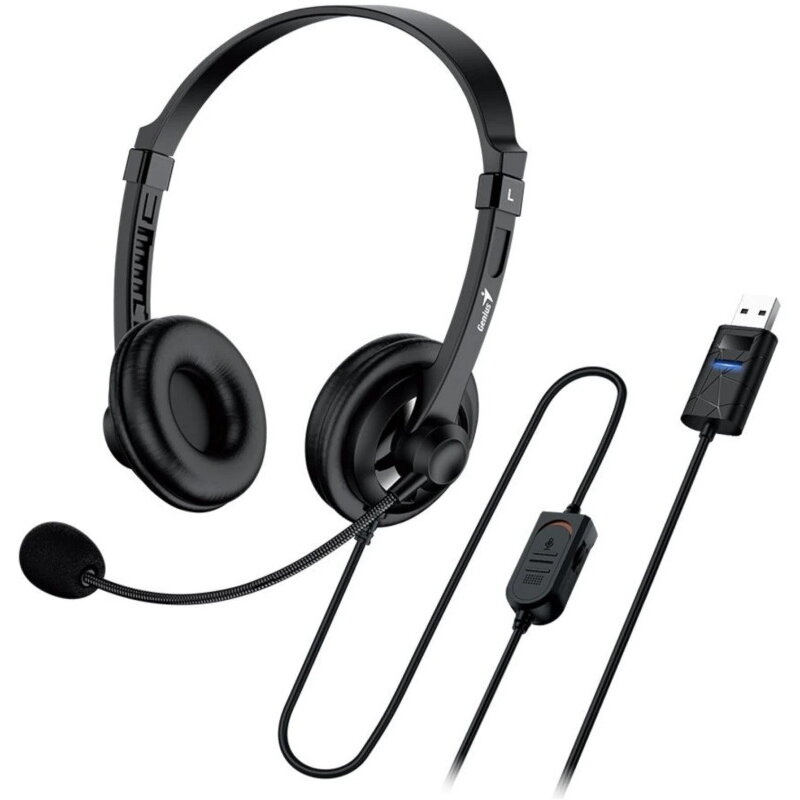 Casti Over-Head On-Ear, HS-230U Black