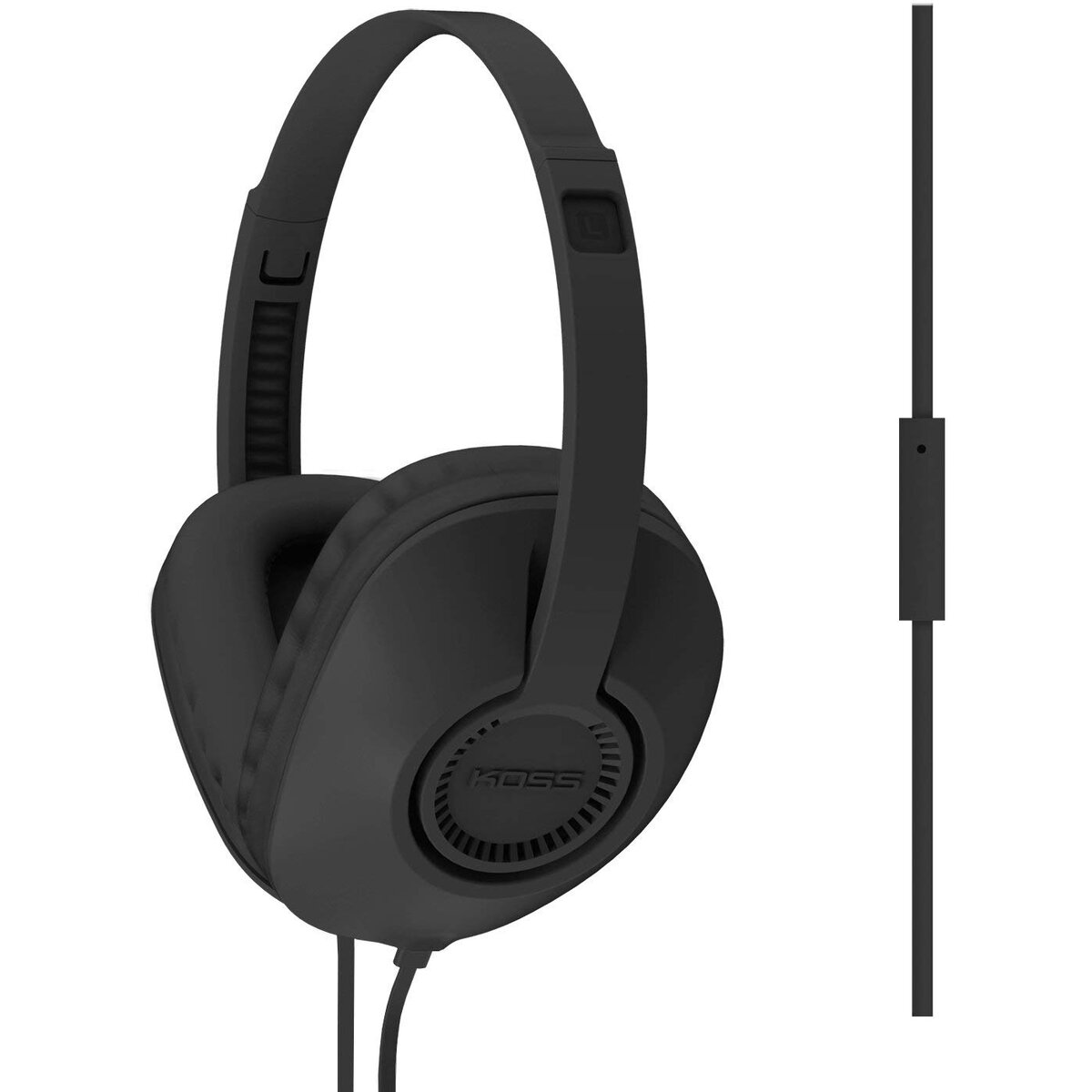 Casti Over-Head UR23iK Headphones, Over-Ear, Wired, Microphone, Black