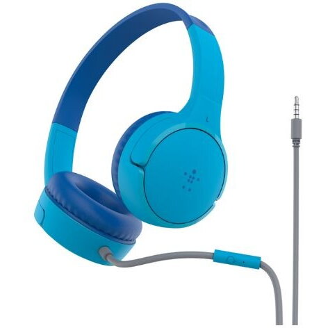 Casti SOUNDFORM Mini On-Ear Wired Blue For Kids