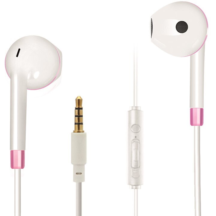 Casti Stereo-Headset Comfort - White/pink