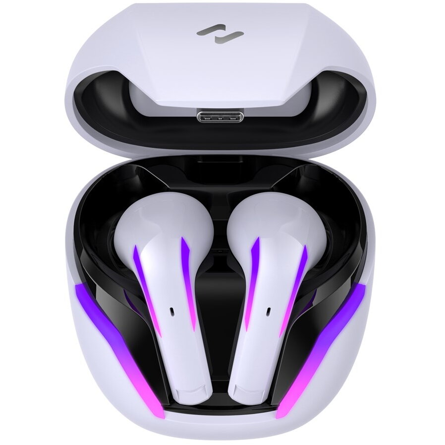 Casti  TW970 - TWS wireless in-ear headphones (white)