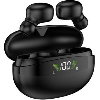 Casti Wireless BTE-J350 Bluetooth 5.3 Negru