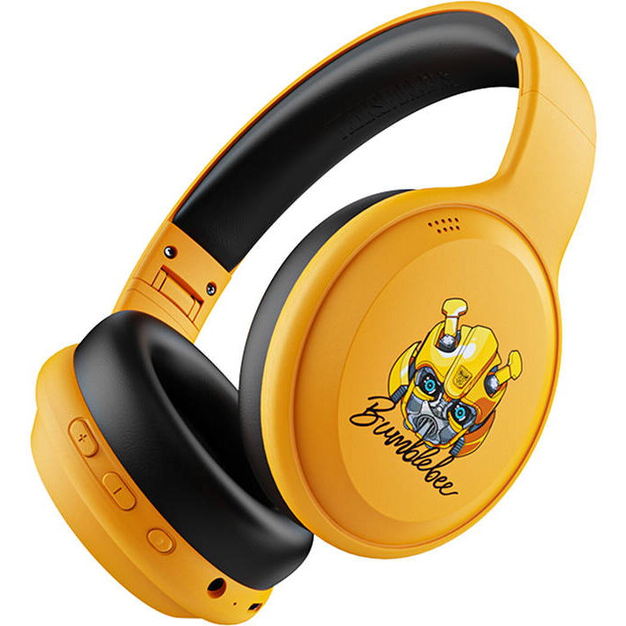 Casti Wireless Headphones Transformers TF-G06 (yellow)