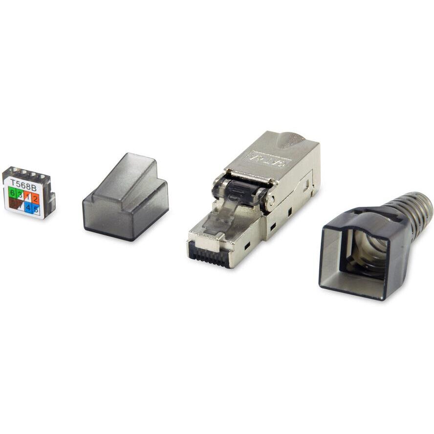 conector RJ45 Cat6A 5er Set, ecranat werk.frei