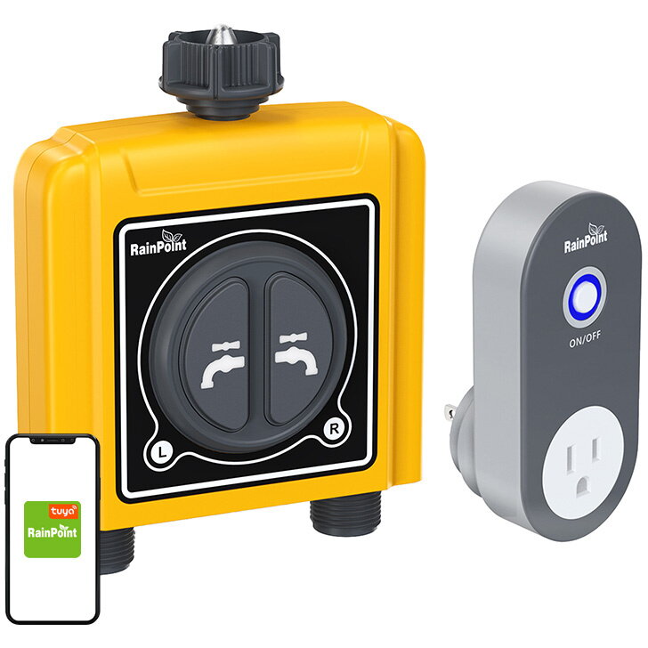 Controler de irigare pe 2 zone cu aplicație