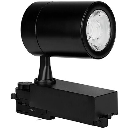 CORP ILUMINAT LED 35W TRACKLIGHT 4000K ALB NEUTRU - NEGRU