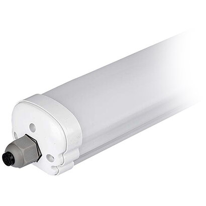 CORP ILUMINAT LED 60CM 18W 6500K ALB RECE IP65