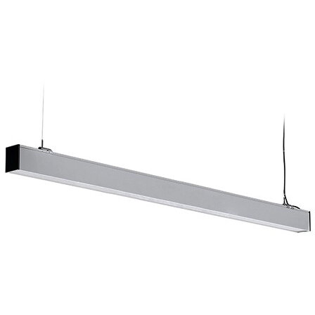 CORP ILUMINAT LINIAR 120CM 40W 4000K ALB NEUTRU - ARGINTIU