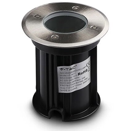 CORP ILUMINAT MONTAJ PODEA GU10 IP44 - NEGRU