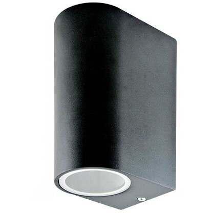 CORP ILUMINAT SOCLU 2XGU10 IP44 - NEGRU