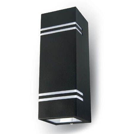 CORP ILUMINAT SOCLU 2XGU10 IP44 NEGRU