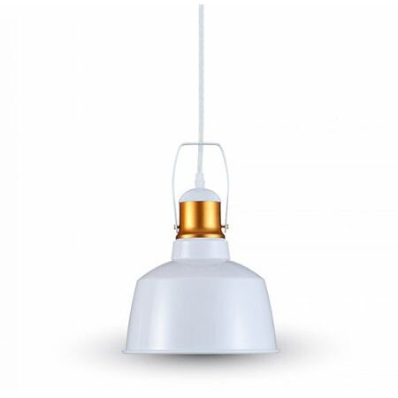 CORP SUSPENDAT PENTRU ILUMINAT MAX 60W IP20 ALUMINIU, ALB