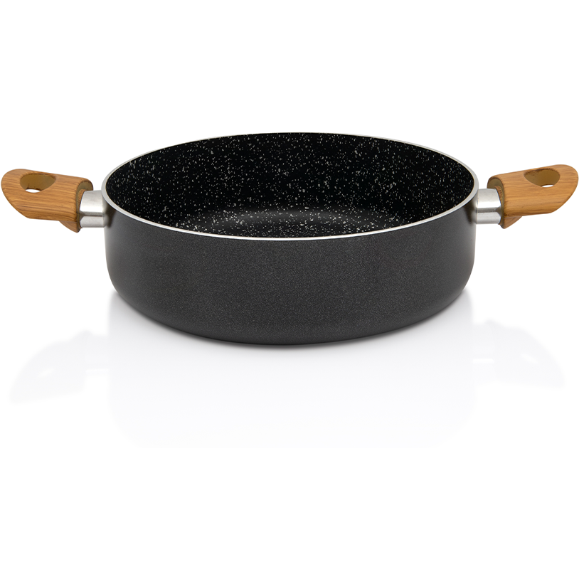 Cratita 3l Bonsai rosu Metalac aluminiu/24cm/3l