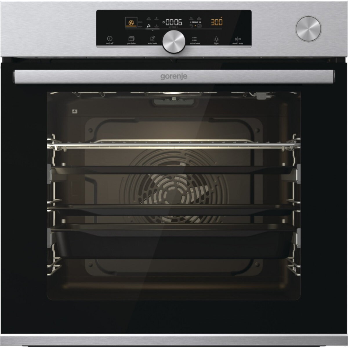 Cuptor incorporabil BSA6747A04X, 77L, clasa energetica C, Inox