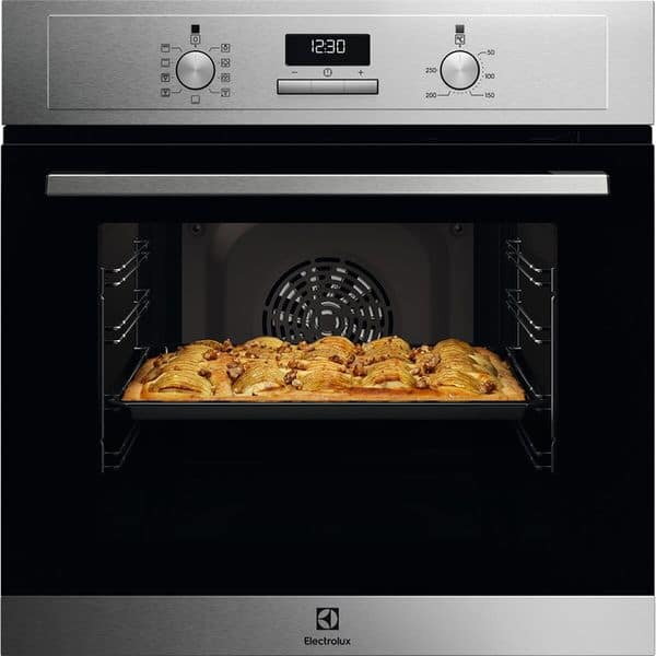 Cuptor incorporabil Electrolux EOD3F40BX, 65 l, Autocuratare catalitica, Timer electronic, SteamBake, Grill, Clasa A, Inox antiamprenta