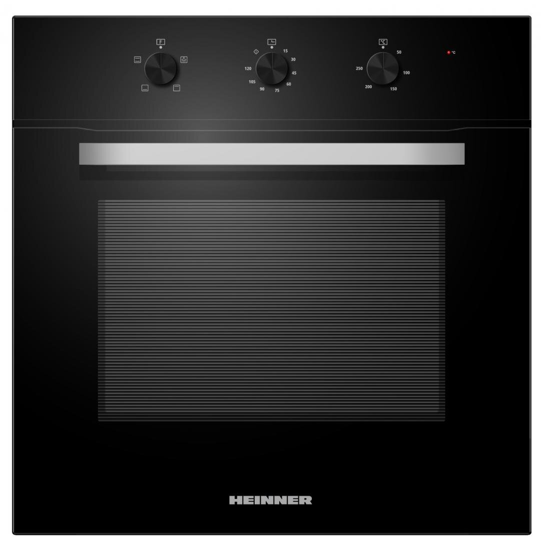 Cuptor incorporabil HBO-M654G-GBK, Electric, 70 L, Grill, Clasa A, Negru