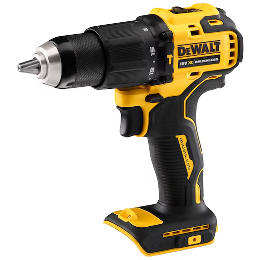 DeWalt DCD709N-XJ Impact Spinner-Drill, 18V, Without battery and charger, Yellow, Black
