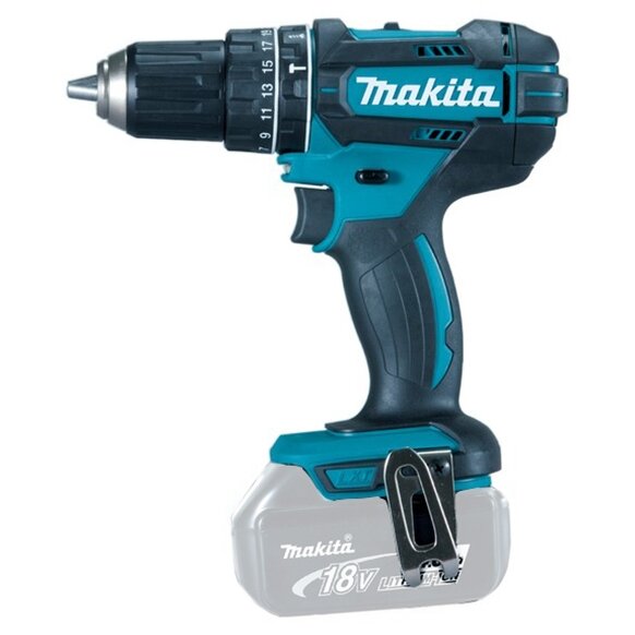 Masina de Gaurit cu Percutie DHP482Z LXT 18V fara Acumulator Inclus Negru/Albastru