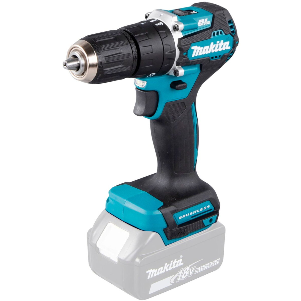 Masina de Insurubat si Gaurit cu Percutie DHP487Z LXT 18V fara Acumulator Inclus Albastru/Negru